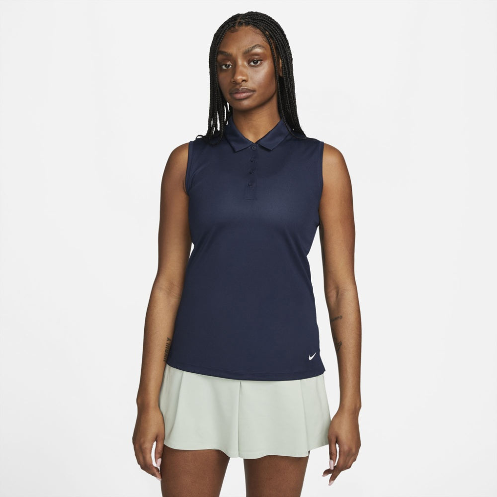 WOMEN'S NIKE DRI-FIT VCTRY SL SLD POLO