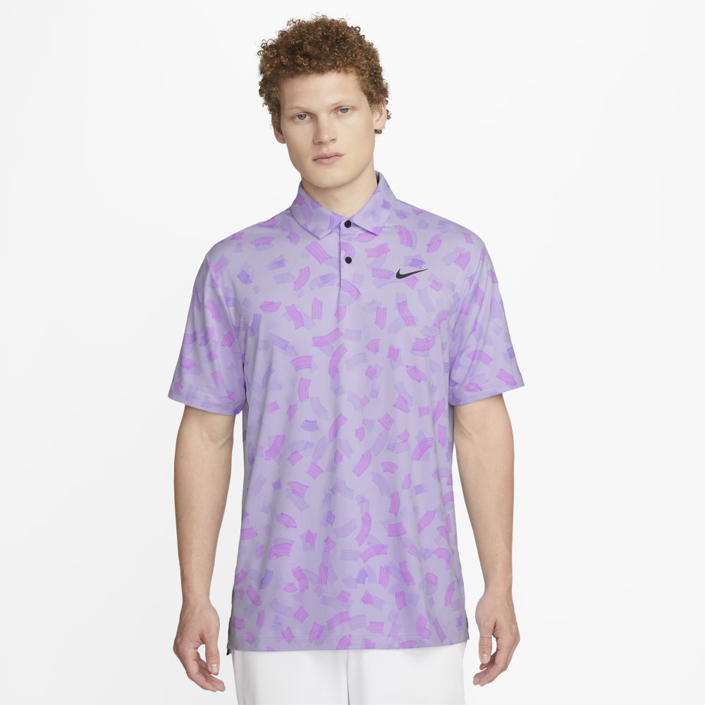 MEN'S NIKE DRI-FIT TOUR POLO MICRO PRT