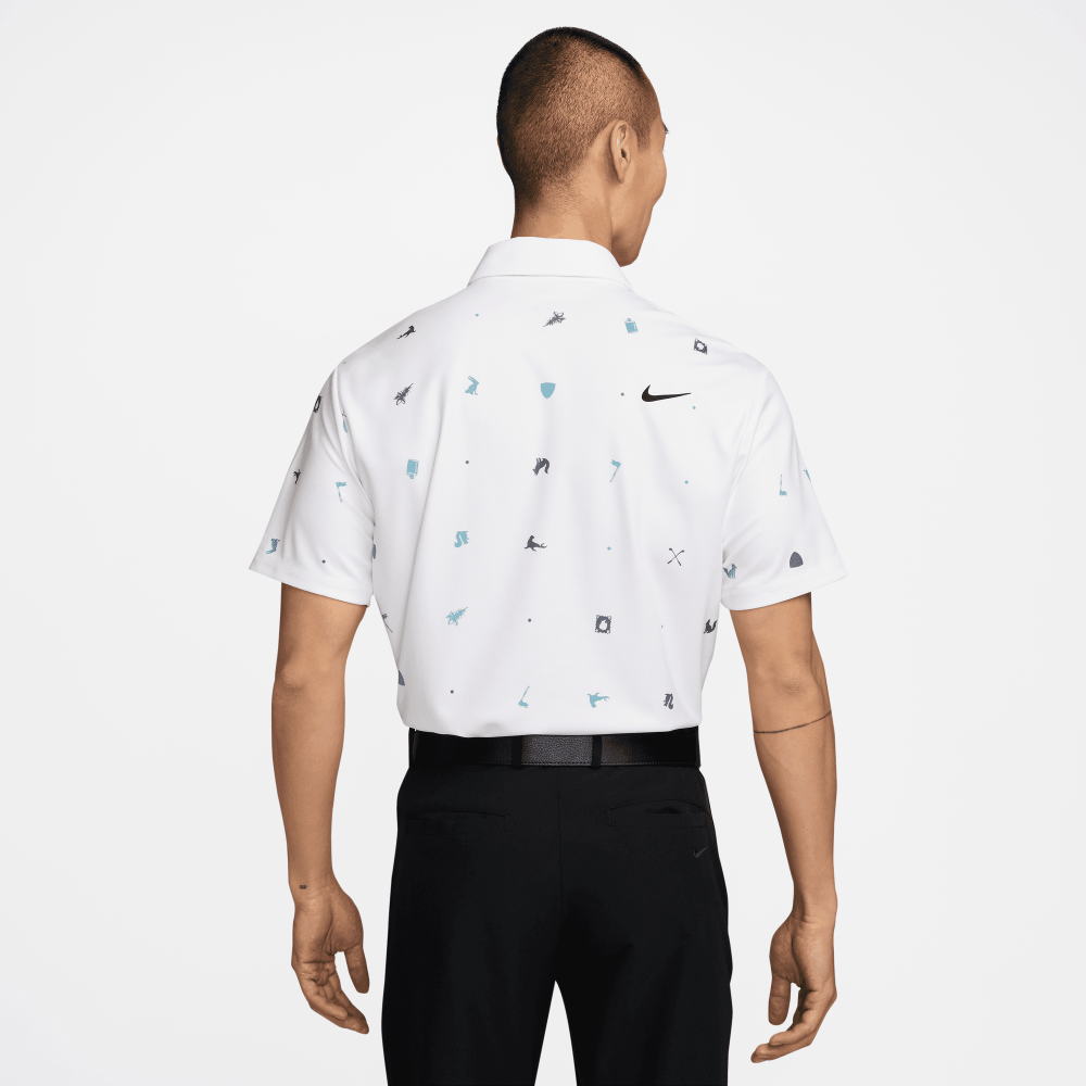 MEN'S NIKE DRI-FIT TOUR POLO ICON PRT