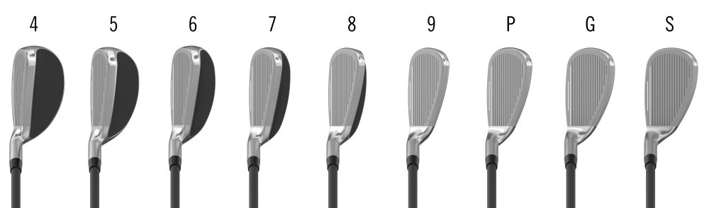 HALO XL FULL-FACE IRONS - 7PC SET