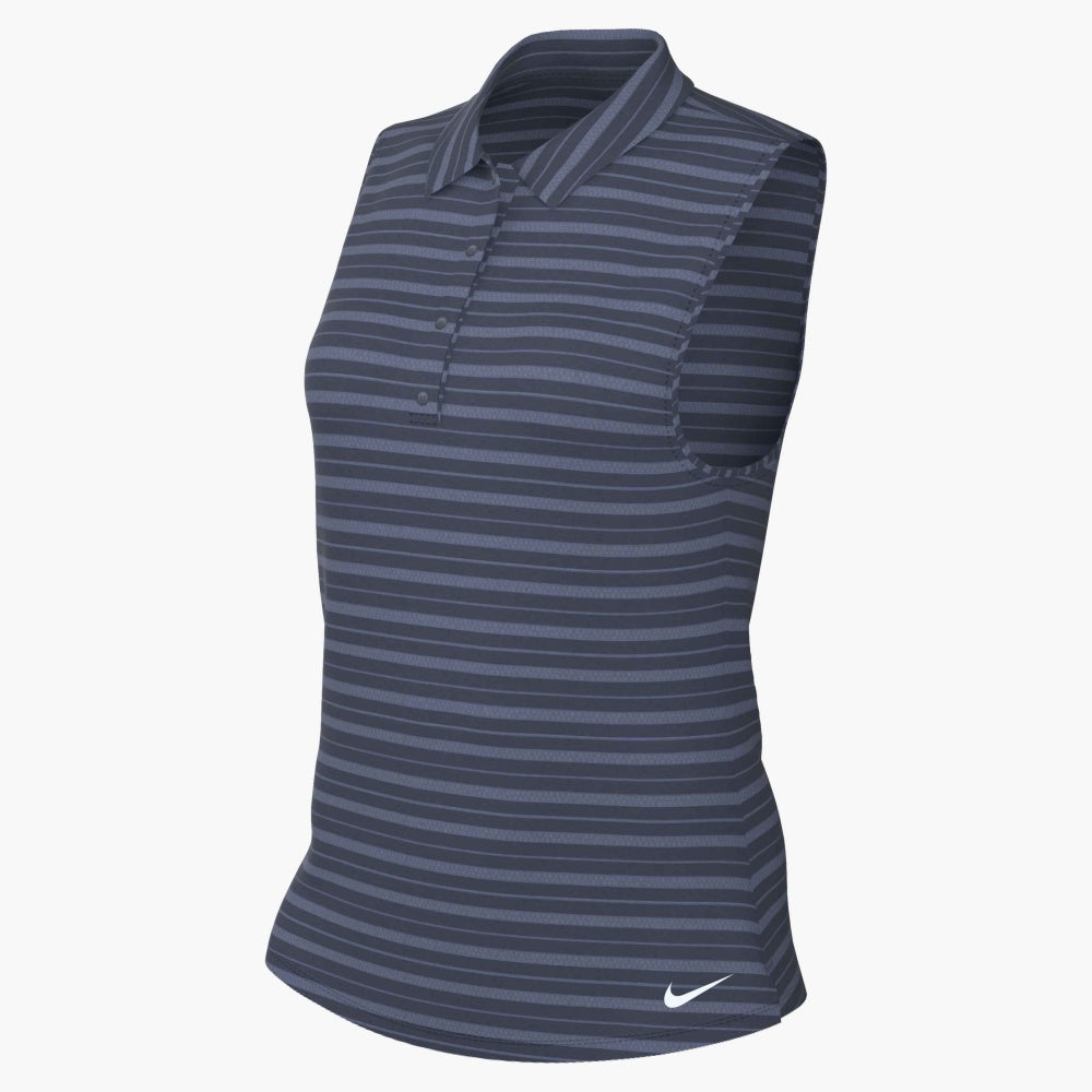 WOMEN'S NIKE DRI-FIT VCTRY SL POLO STRP