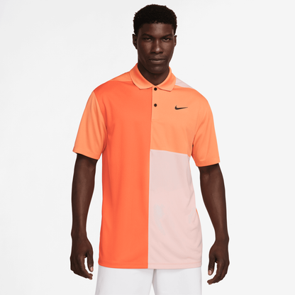 MEN'S NIKE DRI-FIT VICTORY+ POLO BLCKD