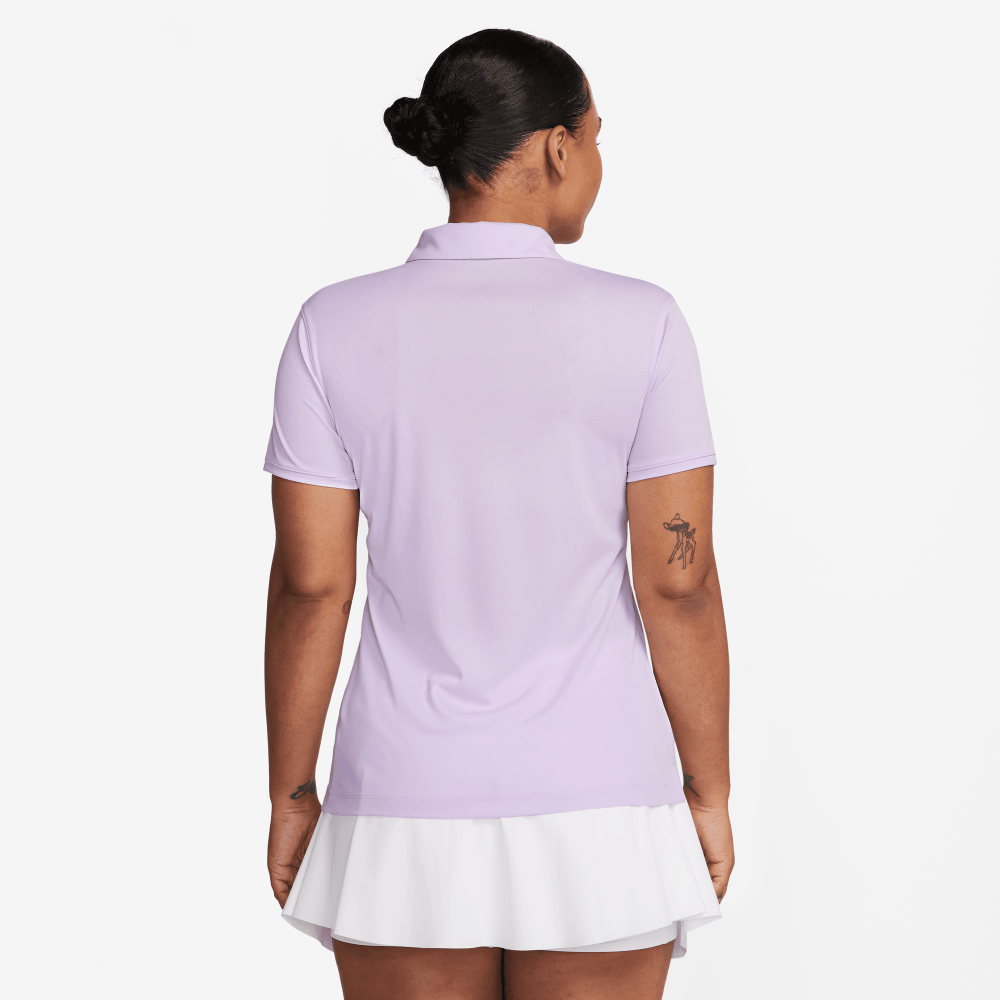 WOMEN'S NIKE DRI-FIT VCTRY SS SLD POLO