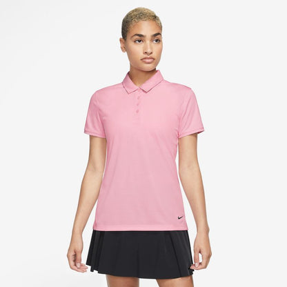 WOMEN'S NIKE DRI-FIT VCTRY SS SLD POLO