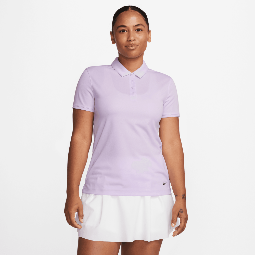 WOMEN'S NIKE DRI-FIT VCTRY SS SLD POLO