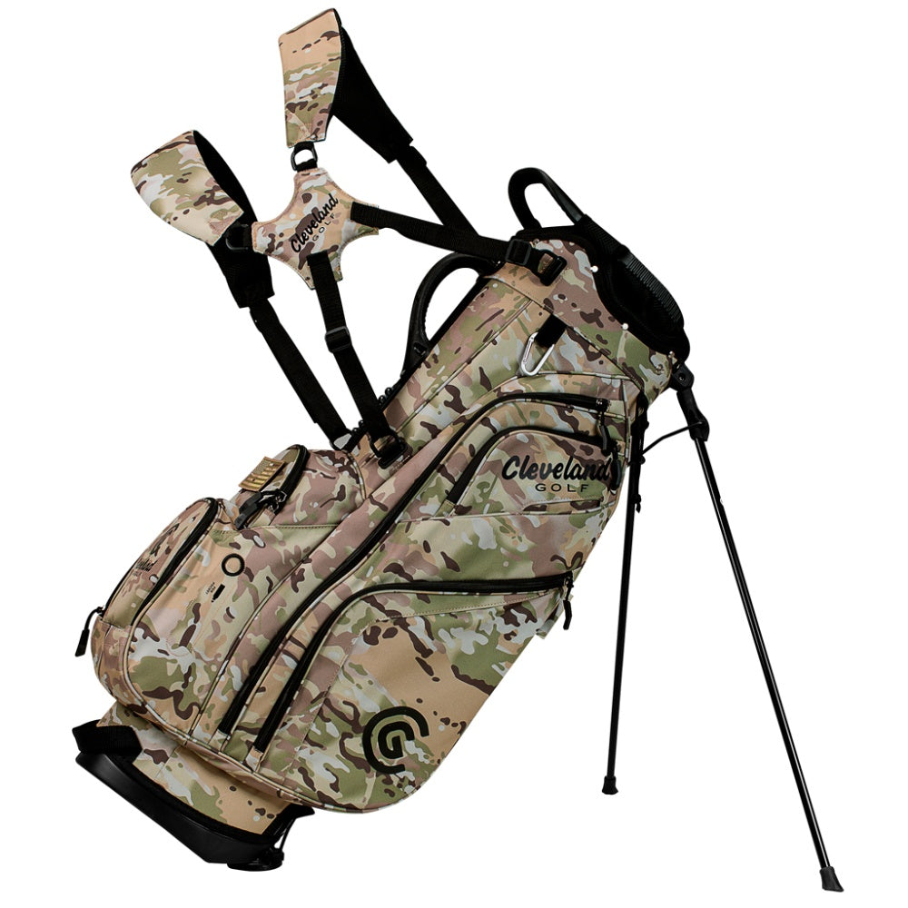 CLEVELAND GOLF CAMO STAND BAG