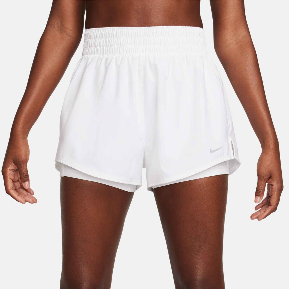 WOMEN'S NIKE ONE DF HR 3IN 2N1 SHORT