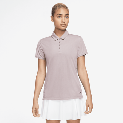 WOMEN'S NIKE DRI-FIT VCTRY SS SLD POLO