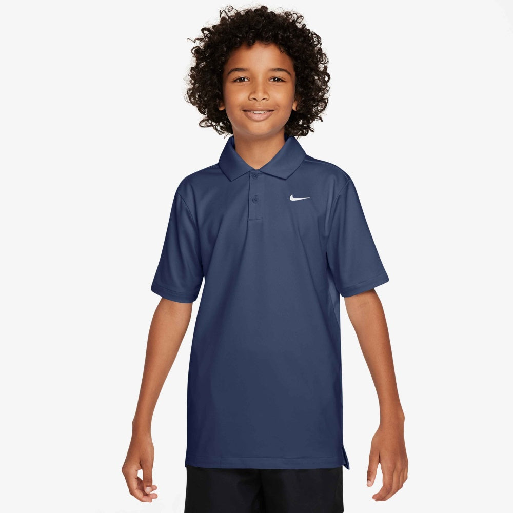 BOY'S NIKE DRI-FIT TOUR POLO SOLID