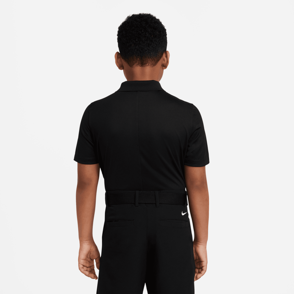 BOY'S NIKE DRI-FIT VCTRY SS SLD POLO