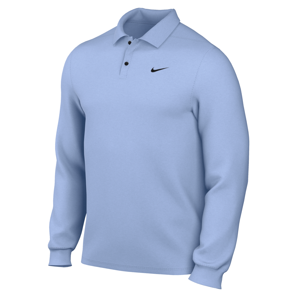 MEN'S NIKE DRI-FIT VCTRY SOLID LS POLO