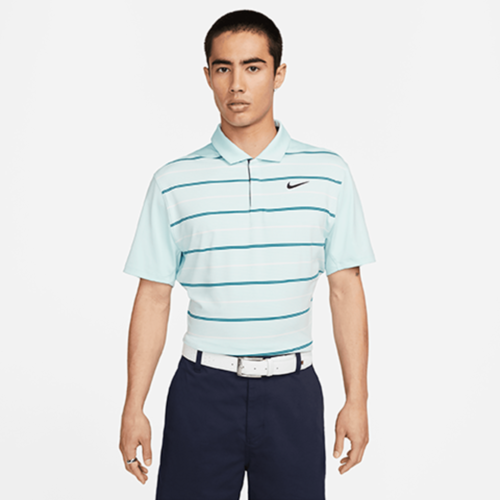 TW MEN'S NIKE DRI-FIT POLO STRIPE