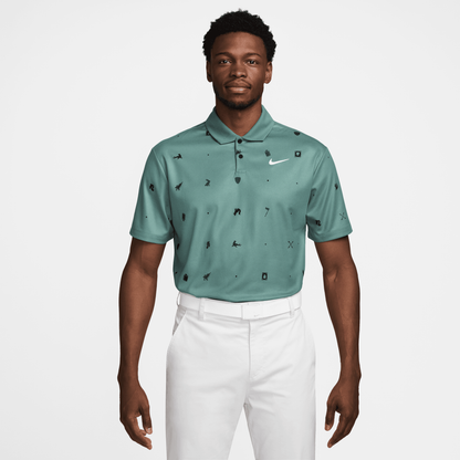 MEN'S NIKE DRI-FIT TOUR POLO ICON PRT