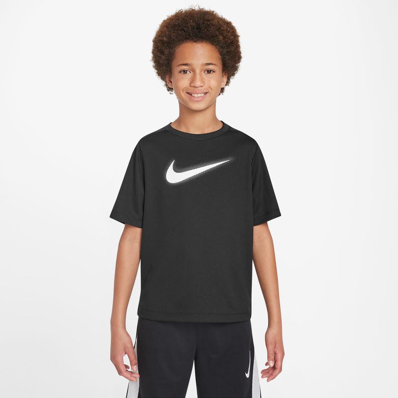 BOY'S NIKE DRI-FIT MULTI+ SS TOP HBR