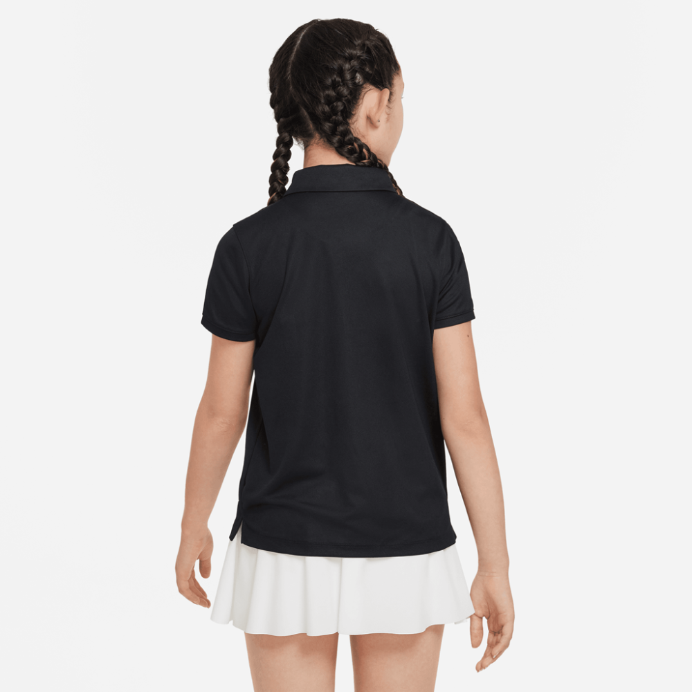 GIRL'S NIKE DRI-FIT VCTRY SS SLD POLO