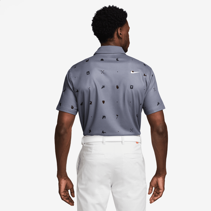 MEN'S NIKE DRI-FIT TOUR POLO ICON PRT