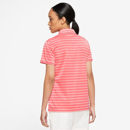 WOMEN'S NIKE DRY-FIT VCTRY SS POLO STRP