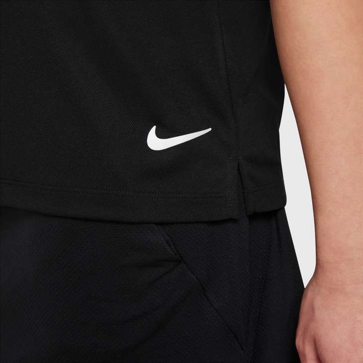 GIRL'S NIKE DRI-FIT VCTRY SS SLD POLO