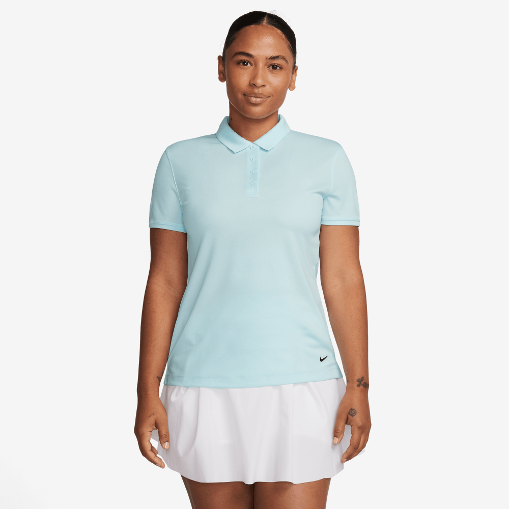 WOMEN'S NIKE DRI-FIT VCTRY SS SLD POLO