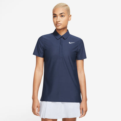 WOMEN'S NIKE DRI-FITADV TOUR POLO SS