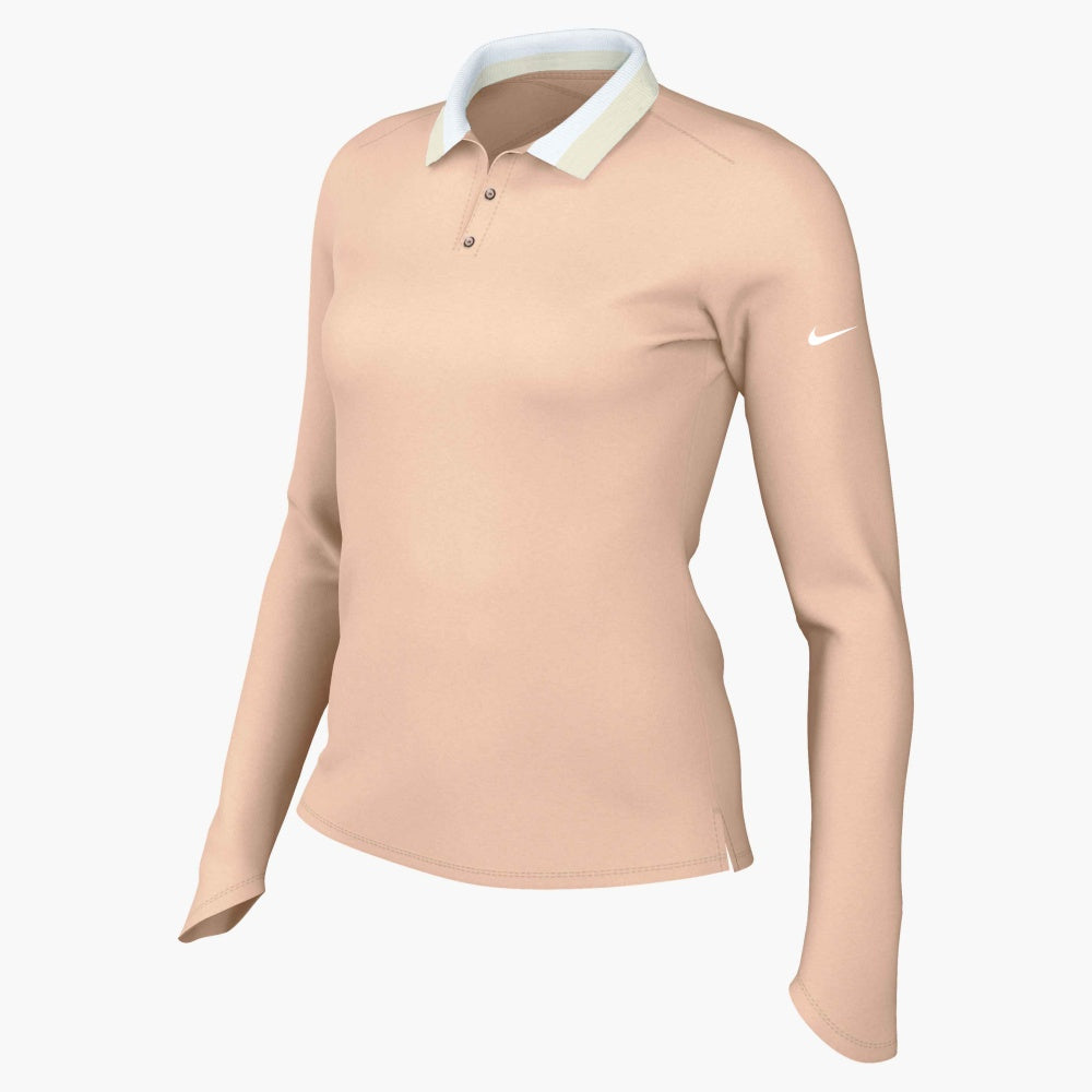 WOMEN'S NIKE DRI-FIT TOUR LS POLO